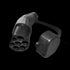 R-Plug — Type 2 plugg / støpsel - Male - Hankjønn - Front - Elbilgrossisten